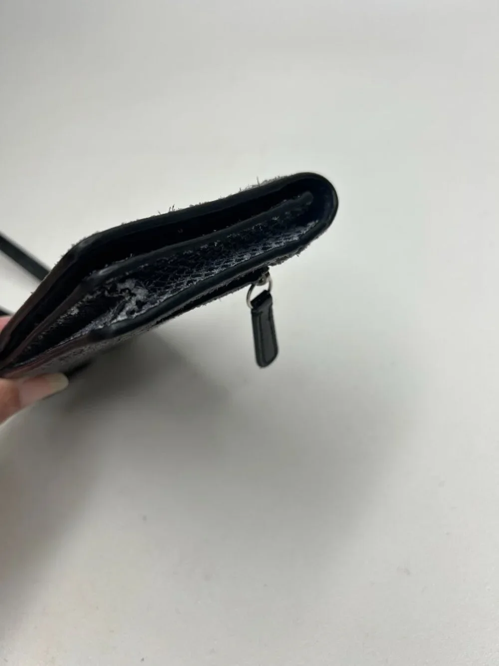 COACH 1941 Genuine Grey Snakeskin Leather Wallet/ Clutch/Phone